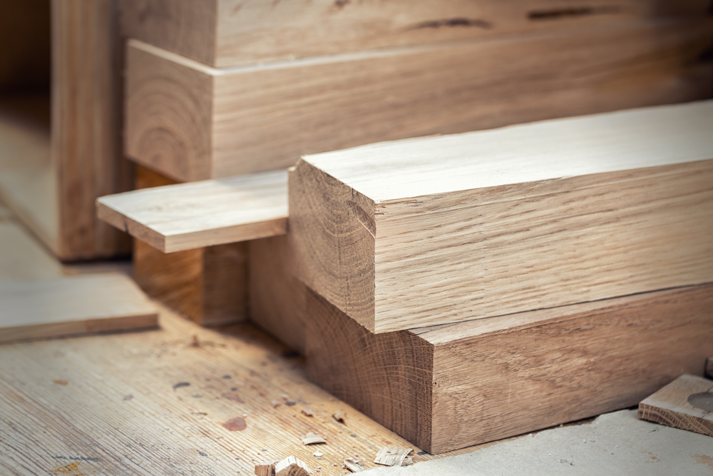 Oak Beams and Boards